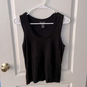 Small Black Tank Top - Rafaella